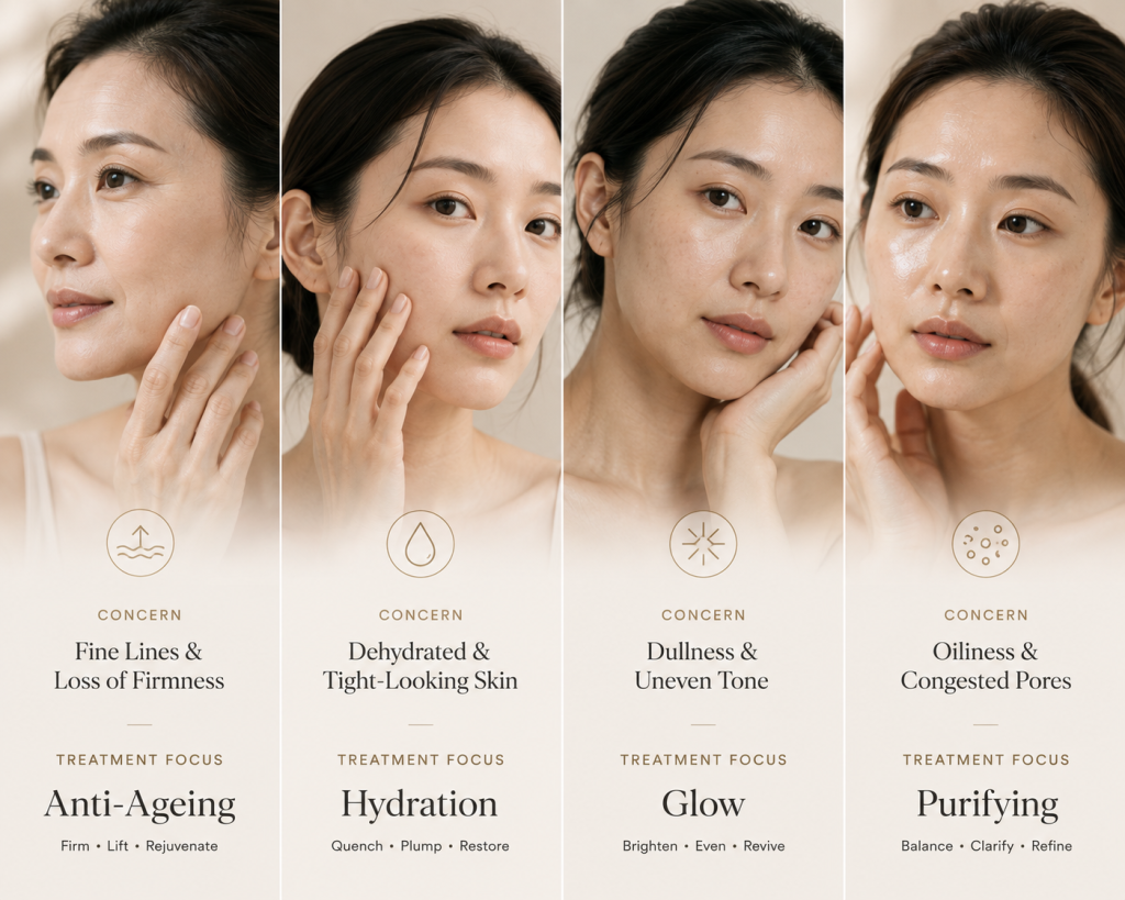 FountainCell™ treatments for different skin concerns